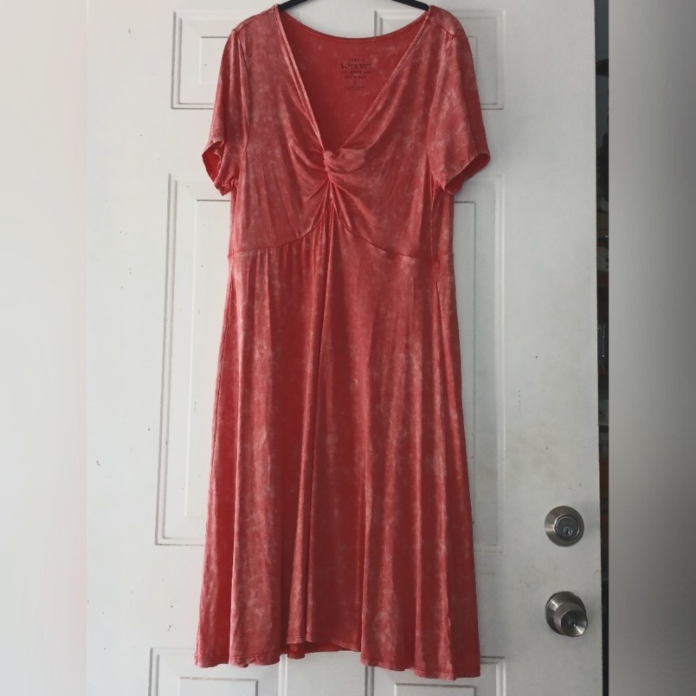 Torrid Twist Front Supersoft Dress
